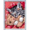 image:imageRavensburger Peaceful Kitten Paint by Numbers Kit for Kids  20266  Painting Arts and Crafts for Ages 9 and Up