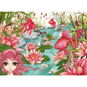 image:imageRavensburger Minus Pond Daydreams 500 Piece Jigsaw Puzzle for Adults  16944  Every Piece is Unique Softclick Technology Means Pieces Fit Together Perfectly