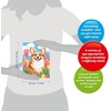 image:imageRavensburger CreArt Floral Corgi PaintbyNumber Kit  Complete Set with Brushes amp 13 WaterBased Paints  ColorCoded Outlines  Ages 9